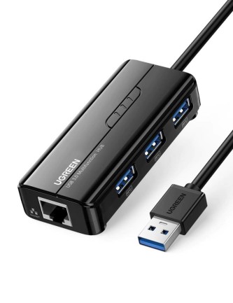 Ugreen - Ugreen USB 3.0 Gigabit Ethernet RJ45 Dönüştürücü USB Çoklayıcı