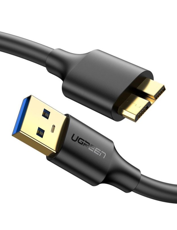 Ugreen USB 3.0 Micro B Data ve Şarj Kablosu 1 Metre