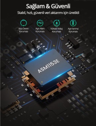 Ugreen USB 3.0 to SATA 3 Dönüştürücü Adaptör - Thumbnail