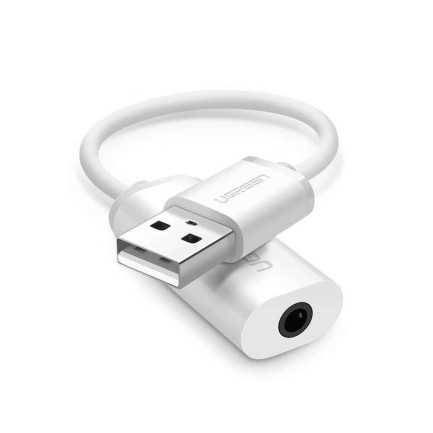 Ugreen USB to 3.5mm Aux Jack Girişli Harici Ses Kartı - Thumbnail