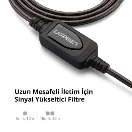 Ugreen USB Uzatma Kablosu 1 Metre - Thumbnail