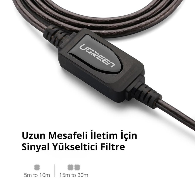 Ugreen USB Uzatma Kablosu 1 Metre