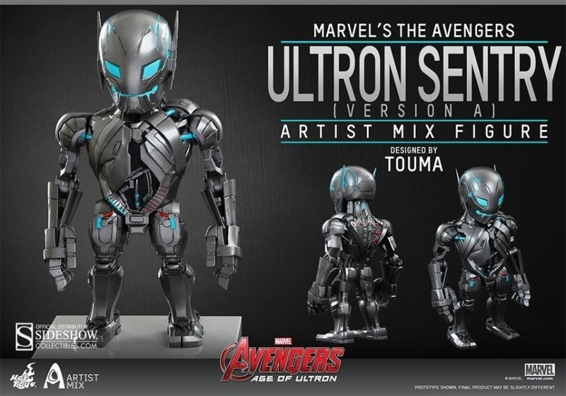 Hot Toys Ultron Sentry Blue Artist Mix Figure