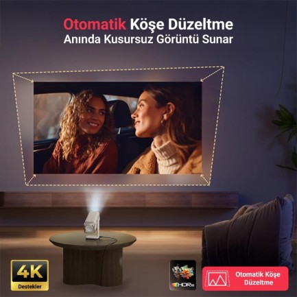 Vankyo Aurzen Boom Air Android GoogleTV Projeksiyon Cihazı - Thumbnail