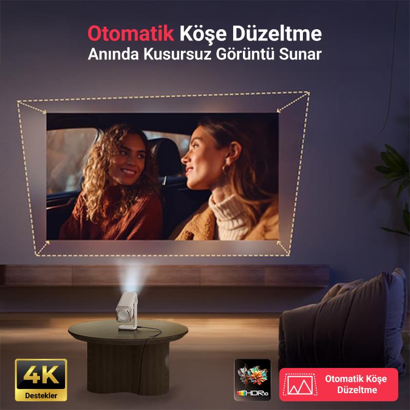 Vankyo Aurzen Boom Air Android GoogleTV Projeksiyon Cihazı