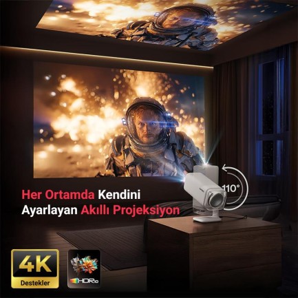 Vankyo Aurzen Boom Air Android GoogleTV Projeksiyon Cihazı - Thumbnail