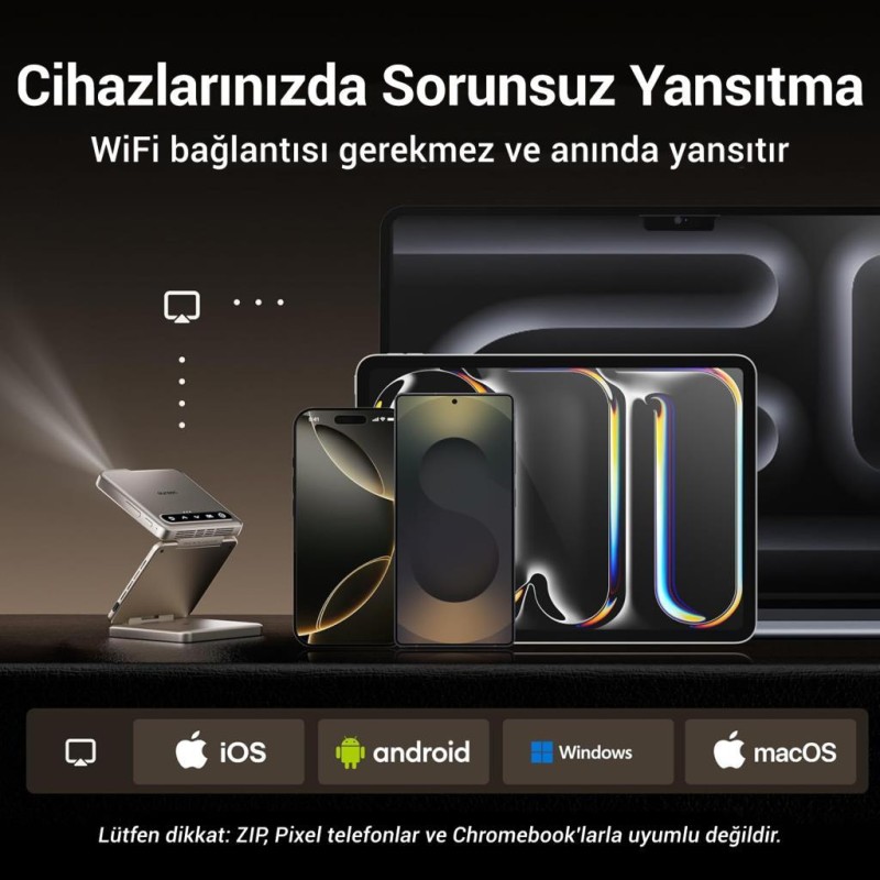 Vankyo Aurzen ZIP Projeksiyon Cihazı Gold