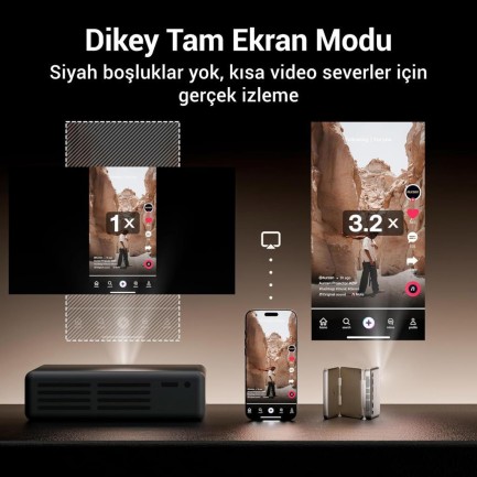Vankyo Aurzen ZIP Projeksiyon Cihazı Gold - Thumbnail