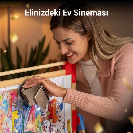Vankyo Aurzen ZIP Projeksiyon Cihazı Gold - Thumbnail