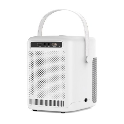 Vankyo H300A Android TV 4K Destekli Projeksiyon Cihazı +Auto Focus+Auto Keystone 6G Wi-Fi+5.2 Bluetooth 240 Inç Yansıtma+HiFi Dolby Ses Sistemi Beyaz PS5/PS4/XBOX - Thumbnail