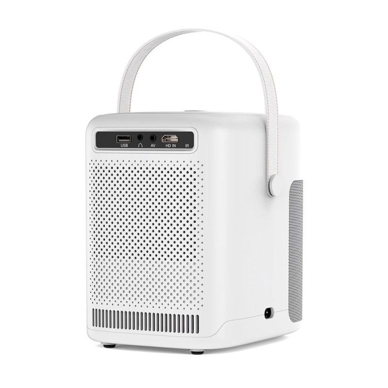 Vankyo H300A Android TV 4K Destekli Projeksiyon Cihazı +Auto Focus+Auto Keystone 6G Wi-Fi+5.2 Bluetooth 240 Inç Yansıtma+HiFi Dolby Ses Sistemi Beyaz PS5/PS4/XBOX