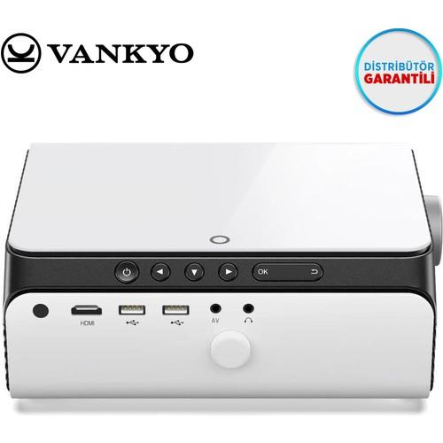 Vankyo Leisure 495W Android TV 4K Destekli Projeksiyon Cihazı 5G Wi-Fi + 5.1 Bluetooth LCD LED - 220 İnç Yansıtma - HiFi Dolby Ses Sistemi