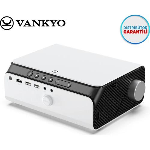 Vankyo Leisure 495W Android TV 4K Destekli Projeksiyon Cihazı 5G Wi-Fi + 5.1 Bluetooth LCD LED - 220 İnç Yansıtma - HiFi Dolby Ses Sistemi