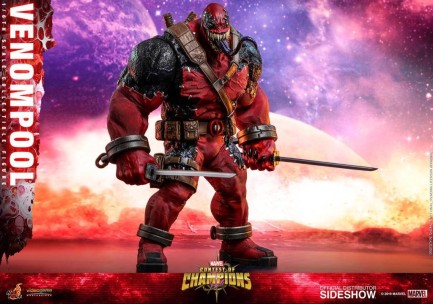 Hot Toys Venompool Sixth Scale Figure - Marvel Contest of Champions - 904937 - Thumbnail