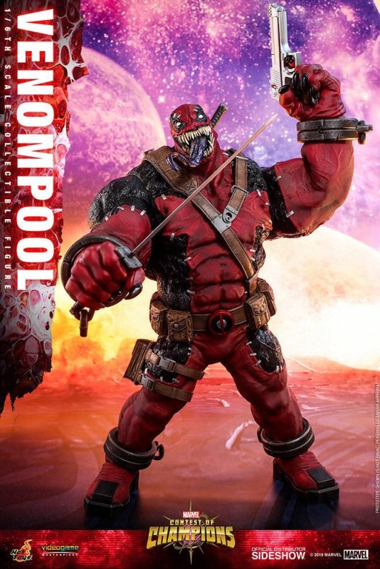 Hot Toys Venompool Sixth Scale Figure - Marvel Contest of Champions - 904937