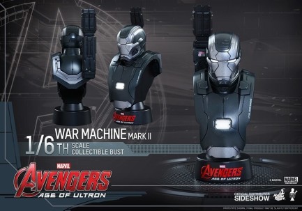 Hot Toys Warmachine Mark II Sixth Scale Bust - Thumbnail