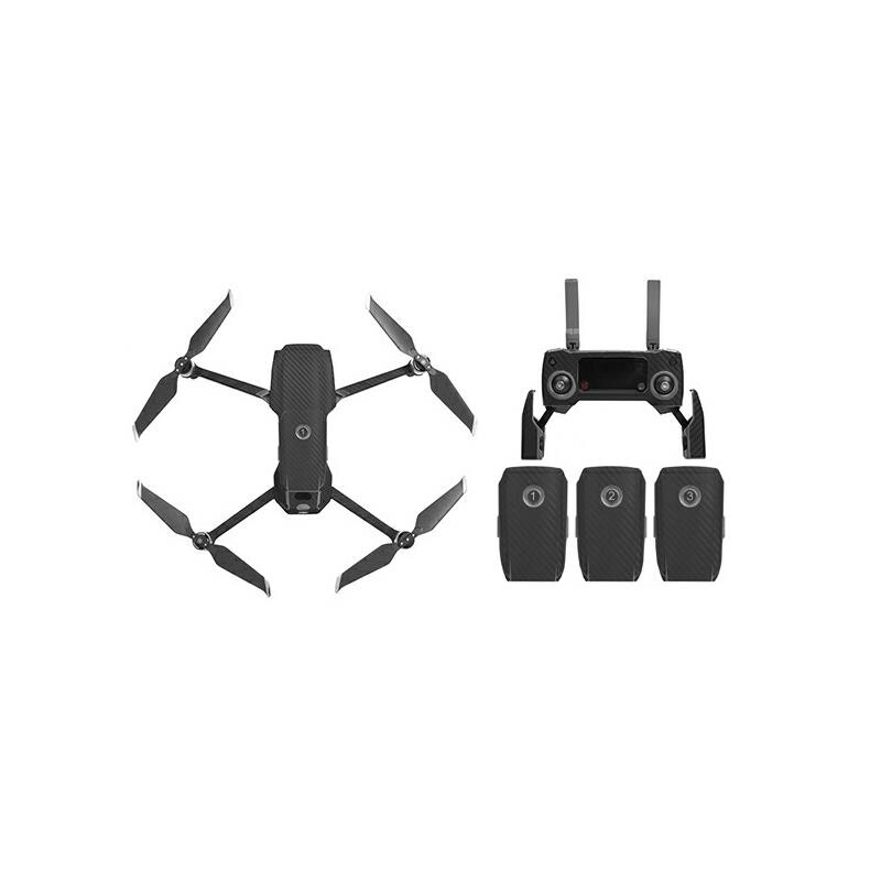 DJI Mavic 2 Pro & Zoom Silver için Stiker Combo Black - M2-TZ432-D