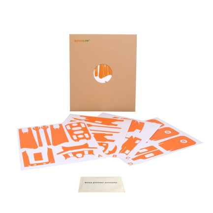 DJI Mavic 2 Pro & Zoom Silver için Stiker Combo Orange -M2-TZ432-C - Thumbnail