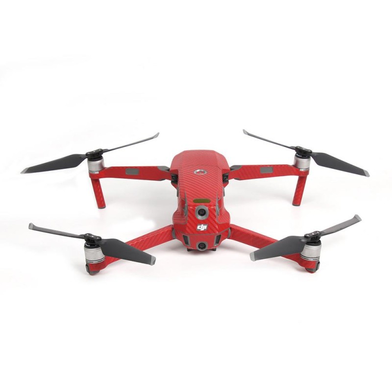 DJI Mavic 2 Pro & Zoom Silver için Stiker Combo Red -M2-TZ432-R