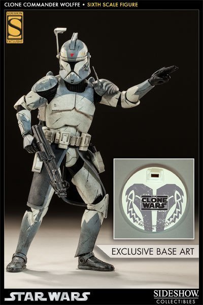 Sideshow Collectibles Clone Commander Wolffe Sixth Scale Figure