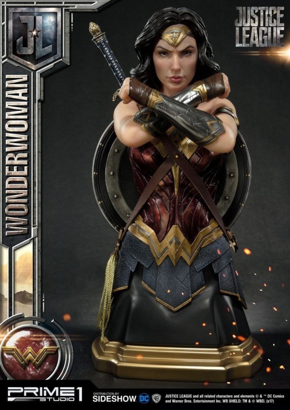 Wonder Woman Bust Justice League