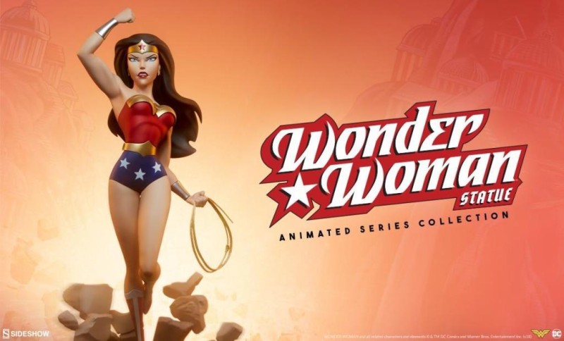 Wonder Woman Statue Animated Series Collection