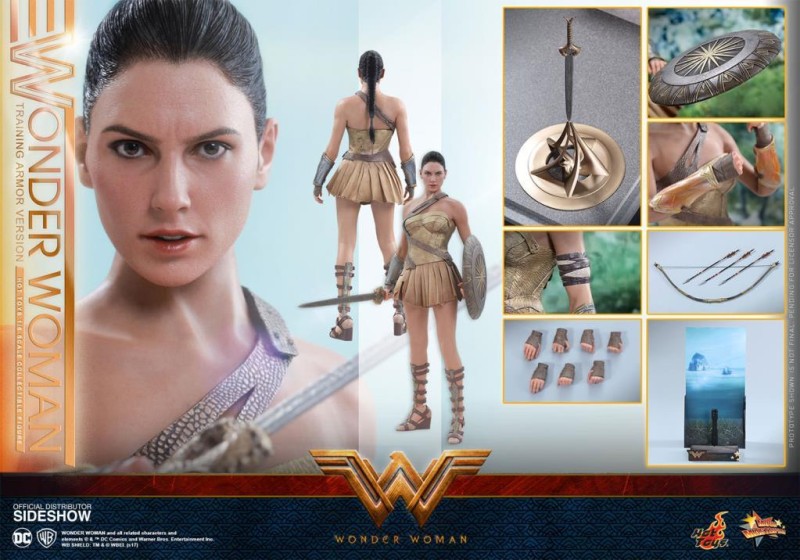 Wonder Woman (Training Armor Version) Sixth Scale Figure