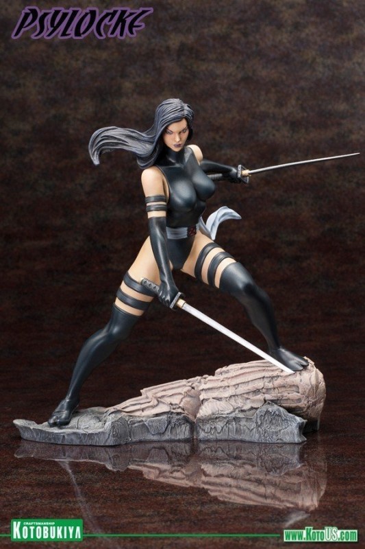 X-Force Psylocke Fine Art Statue