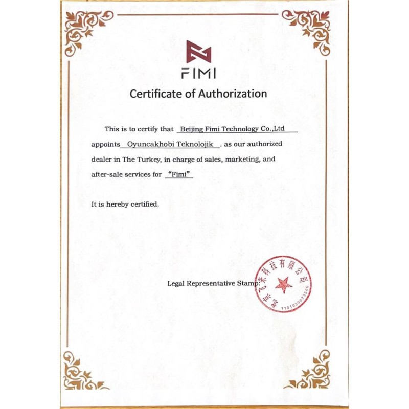 Xiaomi FIMI X8 Mini 3 Combo Kameralı Drone Seti Turuncu