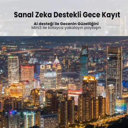 Xiaomi FIMI X8 Mini 3 Combo Kameralı Drone Seti Turuncu - Thumbnail