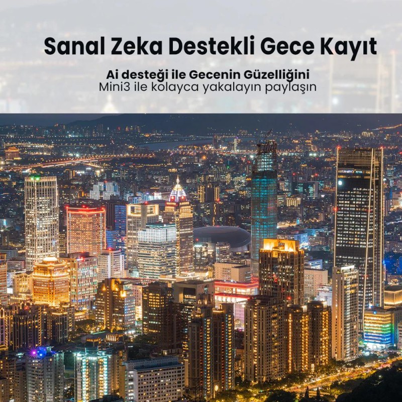 Xiaomi FIMI X8 Mini 3 Combo Kameralı Drone Seti Turuncu