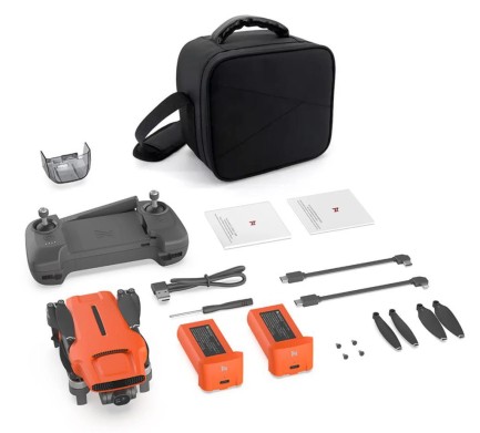 Xiaomi FIMI X8 Mini 3 Combo Kameralı Drone Seti Turuncu - Thumbnail