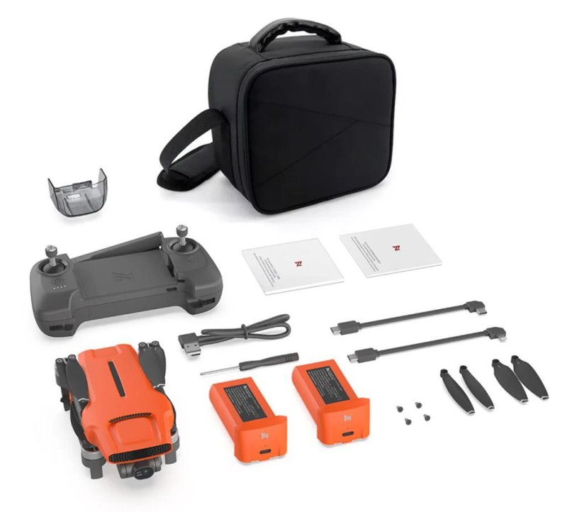 Xiaomi FIMI X8 Mini 3 Combo Kameralı Drone Seti Turuncu