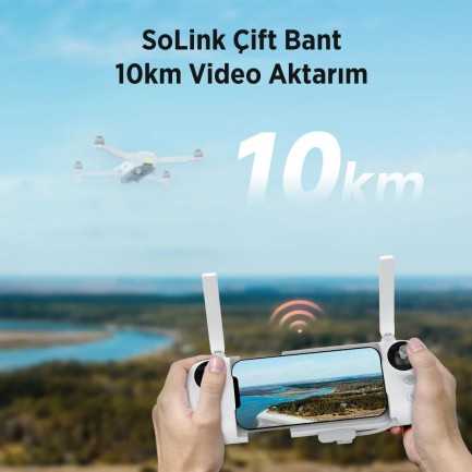 Xiaomi FIMI X8 TELE Standard Kameralı Drone Seti Beyaz - Thumbnail