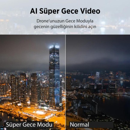 Xiaomi FIMI X8 TELE Standard Kameralı Drone Seti Beyaz - Thumbnail