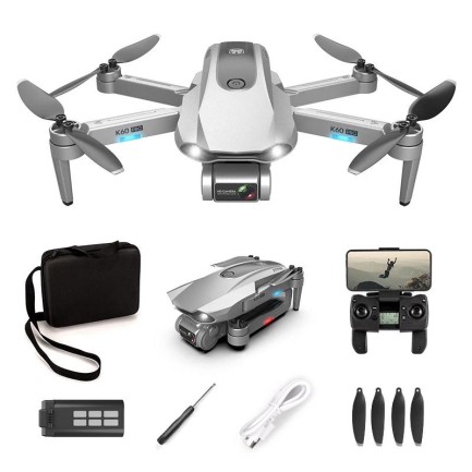 XKJ - XKJ K60 Pro 6K Kameralı Drone Seti - GPS - 1.2KM Menzil + 25 Dakika Uçuş