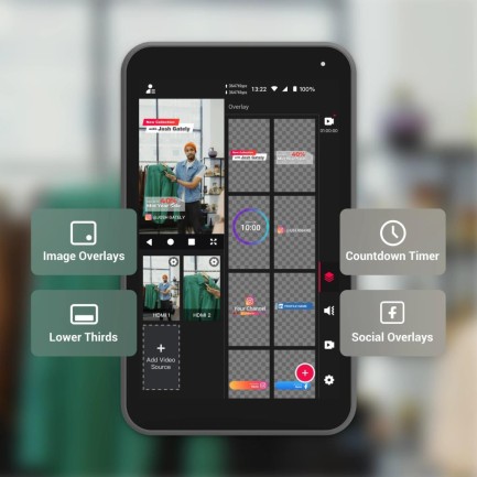 Yololiv inStream Dikey Canlı Yayın Cihazı Live Streaming Encoder And Monitor Instagram - Tiktok - Thumbnail