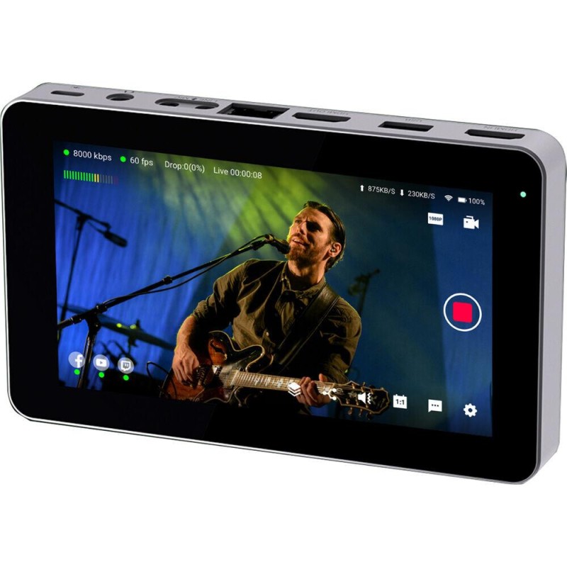 YoloLiv YoloBox Mini All-in-One Taşınabilir Smart Canlı Yayın Cihazı Encoder & Monitör & Recorder & Switcher Sistemi