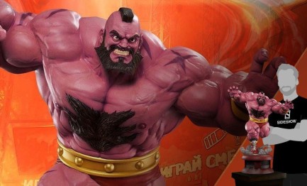 Sideshow Collectibles - Zangief V-Trigger Ultra 1:4 Scale Statue Pop Culture Shock