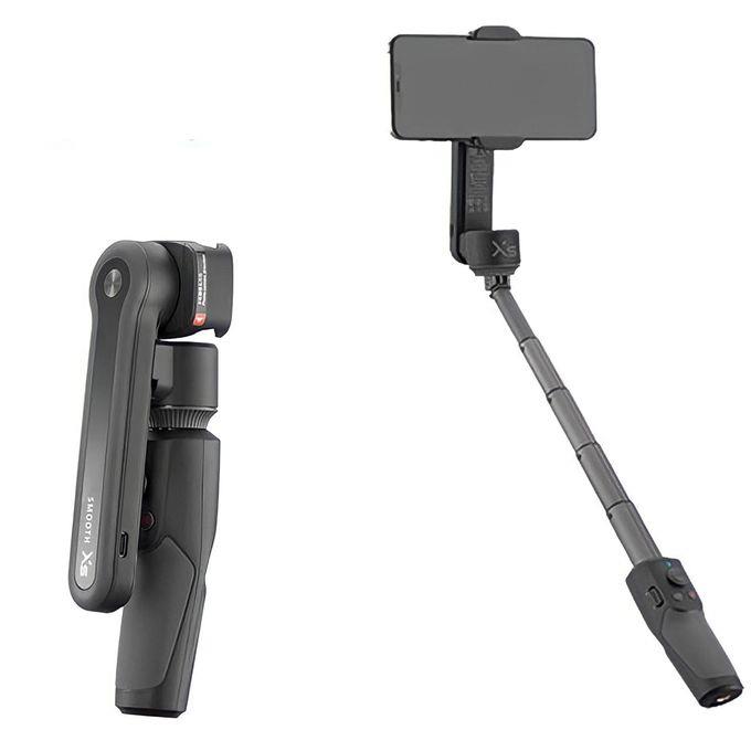 Zhiyun Smooth XS Black Combo Telefon İçin Titreşim Önleyici Gimbal ( Tripod ve Çanta Dahil )